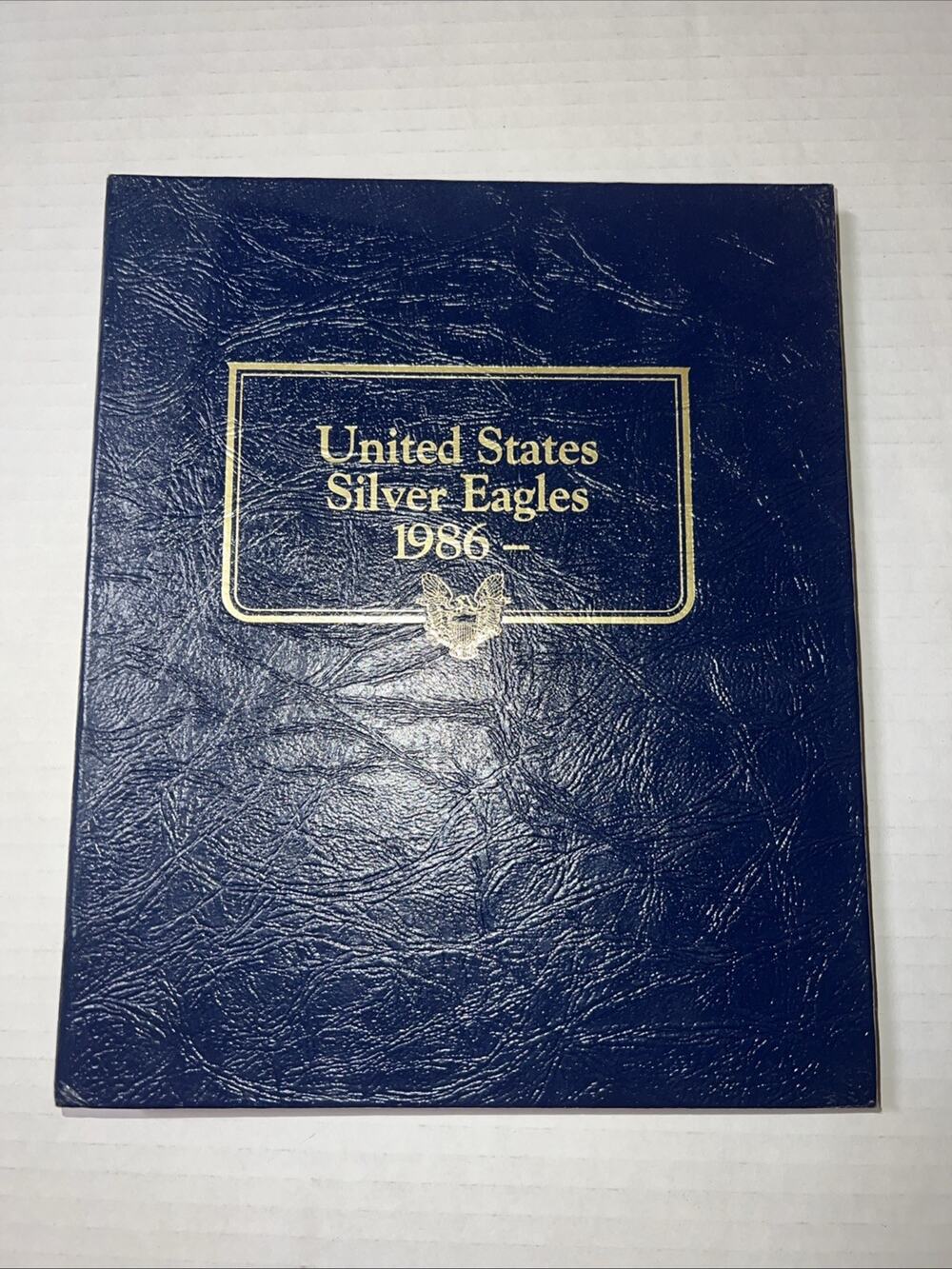 Whitman Classic United States Silver Eagles Coin Album 1986-1998 #9157